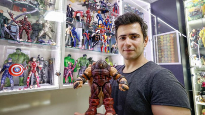 Oyuncak tutkusu 5 bin parçalık koleksiyon sahibi yaptı