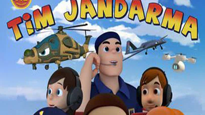 Jandarma çocuklar için özel çizgi film hazırladı