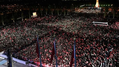 Cumhurbaşkanlığı Külliyesi'nde coşkulu kutlama