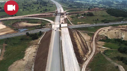 İstanbul-İzmir Otoyolunda Çalışmalar Sürüyor