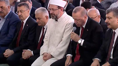 15 TEMMUZ ŞEHİTLERİ İÇİN HATM-İ ŞERİF MERASİMİ