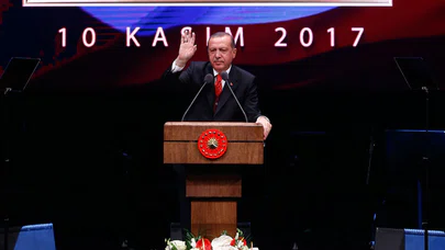 Beştepe'de 10 Kasım Atatürk'ü Anma Töreni