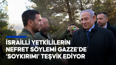 İsrailli yetkililerin nefret söylemi Gazze'de soykırımı teşvik ediyor