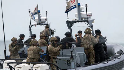 Türkiye ve Azerbaycan SAT komandolarının ortak tatbikatında temsili düşman hedefleri imha edildi