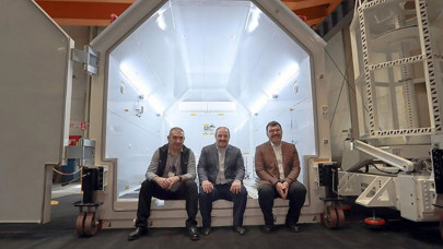 İMECE uydusuna "yürüyen temiz oda"