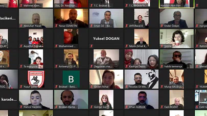 Türkçe dersi alan Belçikalılar İstiklal Marşı'nı okudu