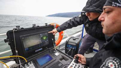 Marmara Denizi'nde batan "Batuhan A" adlı geminin mürettebatı İnsansız Su Altı Robotu
