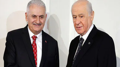 Binali Yıldırım'dan Devlet Bahçeli'ye Ziyaret
