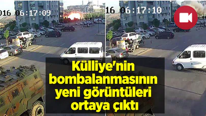 Külliye'nin bombalanmasının yeni görüntüleri ortaya çıktı