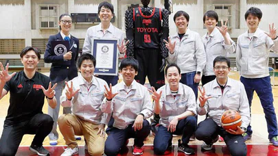 Basketçi robot Guinness rekorlar kitabında