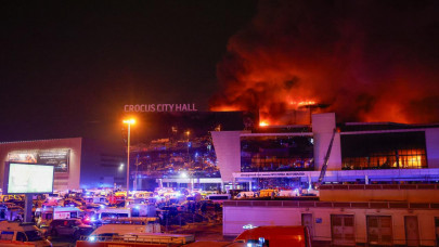 Rusya'nın başkenti Moskova'da konser salonuna düzenlenen terör saldırısı