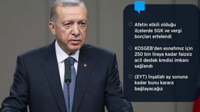 Kumluca, Finike ve Demre ilçelerinde 'Genel Hayata Etkili Afet Bölgesi' kararı alındı