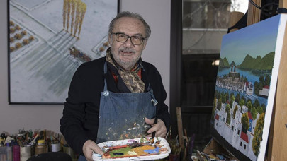 Ressam Yalçın Gökçebağ: Anadolu'nun resmini çizmek benim için bir aşk