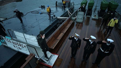 Çanakkale zaferinin mimarlarından 'Nusret'in 107 yıl sonra izinden gidildi