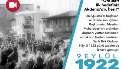 TSK'DAN "İZMİR'İN KURTULUŞU" KLİBİ