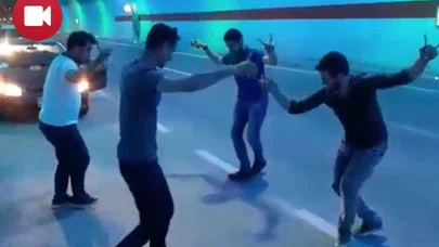 Türkiye'nin En Uzun Tünelinde Kaşık Havası Oynadılar