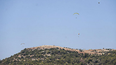 Mersin'i kuş bakışı gören Gelincik Tepesi'nden 8 ayda 20 bin uçuş yapıldı