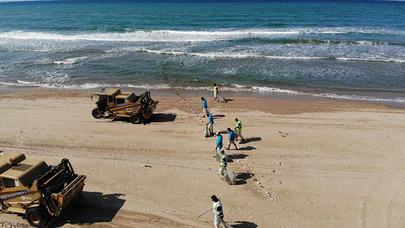 İstanbul'un Plajlarında Temizlik Seferberliği