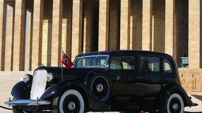 Atatürk'ün Anıtkabir'deki Otomobili Restore Edildi