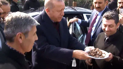Vatandaşlardan Erdoğan'a Sürpriz Doğum Günü