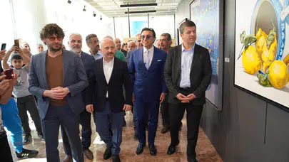 İtalyan ressamların eserleri Adıyaman'da