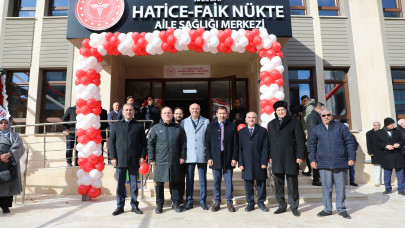 Karatay Hatice-Faik Nükte Aile Sağlığı Merkezi açıldı