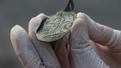 Hadrianopolis Antik Kenti'nde Hazreti Süleyman betimli kolye ucu bulundu