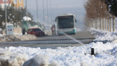 Meram'da rötar fıskiye sistemi kışa hazır