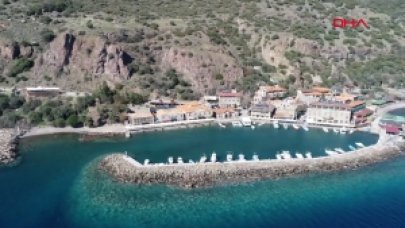 Assos Antik Limanı kapatıldı