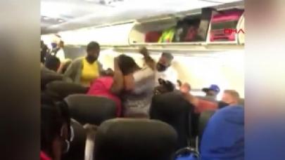 Yolcu uçağında maske tartışması yumruklu kavgaya dönüştü