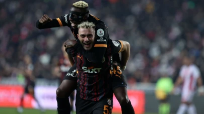 Galatasaray Sivasspor'u 10 Kişiyle Geçti: Liderlik Yarışında Fark Açılıyor