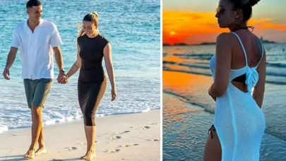 Mert Müldür Evlenme Teklifi Sonrası Tatilde! Sevgilisini Kucağına Aldığı Pozları Beğeni Rekoru Kırdı