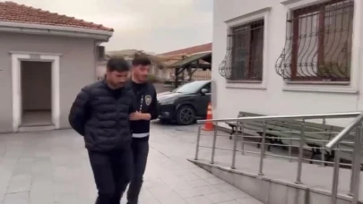 Polis süsüyle magandalık yaptı gözaltına alındı
