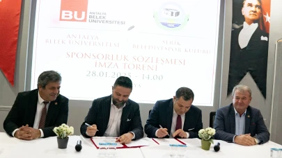 Antalya Belek Üniversitesi’nden Serikspor’a isim sponsorluğu