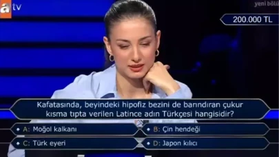 Kafatasında Beyindeki Hipofiz Bezini Barındıran Çukur Kısma Tıpta Verilen Latince Adın Türkçesi Nedir?