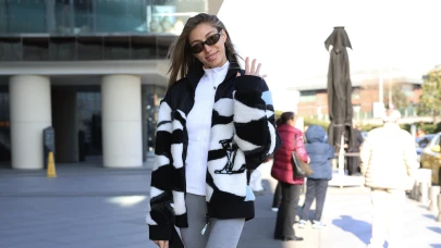 Model Şevval Şahin'in alışveriş tarzı dikkat çekti