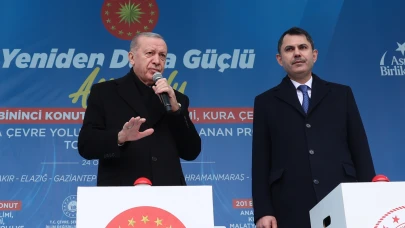 Deprem bölgesi yeniden yükseliyor! 201 bininci konutun teslimi yapıldı