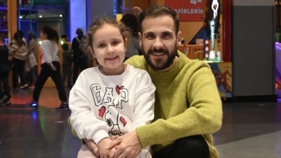 Ümit Erdim ve kızı sömestir tatilinde eğlence dolu bir gün geçirdi