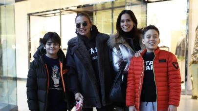 Ebru Akel kendini tatil alışverişine attı