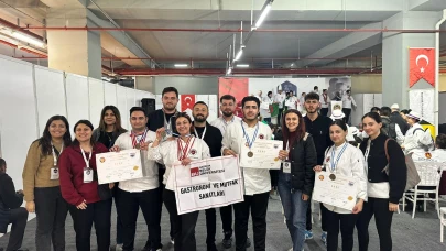 Antalya Belek Üniversitesi, 9. Gastro Alanya Yarışması'nda büyük başarı kazandı
