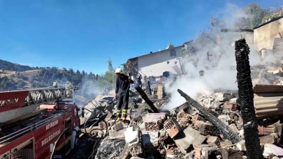 Sobadan çıkan yangın felakete dönüştü: Engelli kardeşleri arama çalışması sürüyor