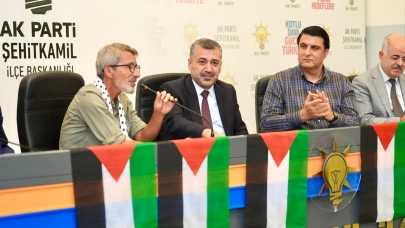 Gazze'nin çığlığı Şehitkamil'den dünyaya ulaştı