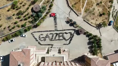 Sessiz çığlık Gazze için yükseldi: Batman’da öğrenciler yürekleri dağladı
