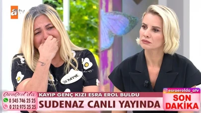 Esra Erol 17 yaşındaki kayıp kızı suç batağından kurtardı