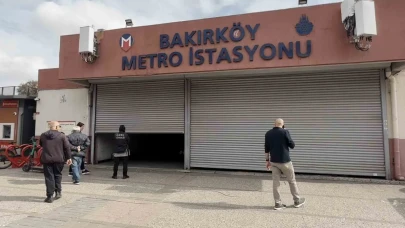 Bakırköy Metro istasyonu’nda üzücü olay: Seferler durduruldu!