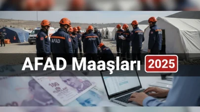 AFAD Maaşları 2025 Sözleşmeli Personel, Tekniker ve Güvenlik Ücretleri