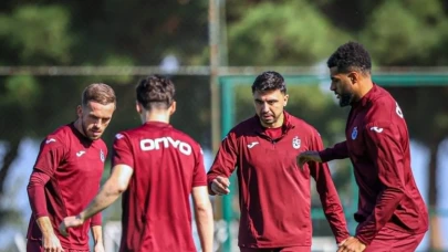 Trabzonspor, derbi haftasına adım attı: Galatasaray hazırlıkları başladı
