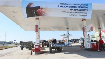 Mazot çilesi bitiyor mu? Gaziantep'te çiftçiye %100 hibeyle 4 yılda 18.3 milyon litrelik tarihi destek