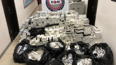 Osmaniye’de kaçak sigara ve puro operasyonu: Sürücü gözaltında