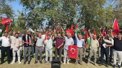 Osmaniye’de İsrail’e karşı güçlü direniş: Gazze için toplanan vatandaşlar dua etti